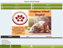 Tablet Screenshot of fah4pets.com